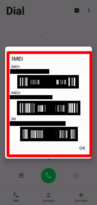 IMEI NUMBER